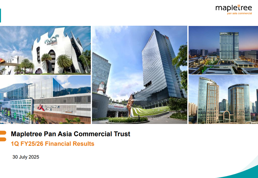 1Q FY25/26 Financial Results